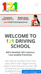 Mobile Screenshot of 121drivingschool.net